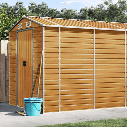 Gartenhaus 191 X 215 X 198 Cm Verzinkter Stahl