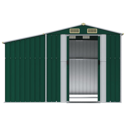 Gerätehaus 277X192,5X179 Cm Verzinkter Stahl