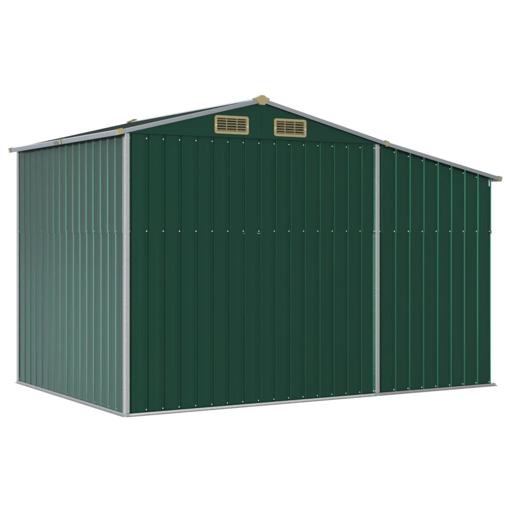 Gerätehaus 277X192,5X179 Cm Verzinkter Stahl