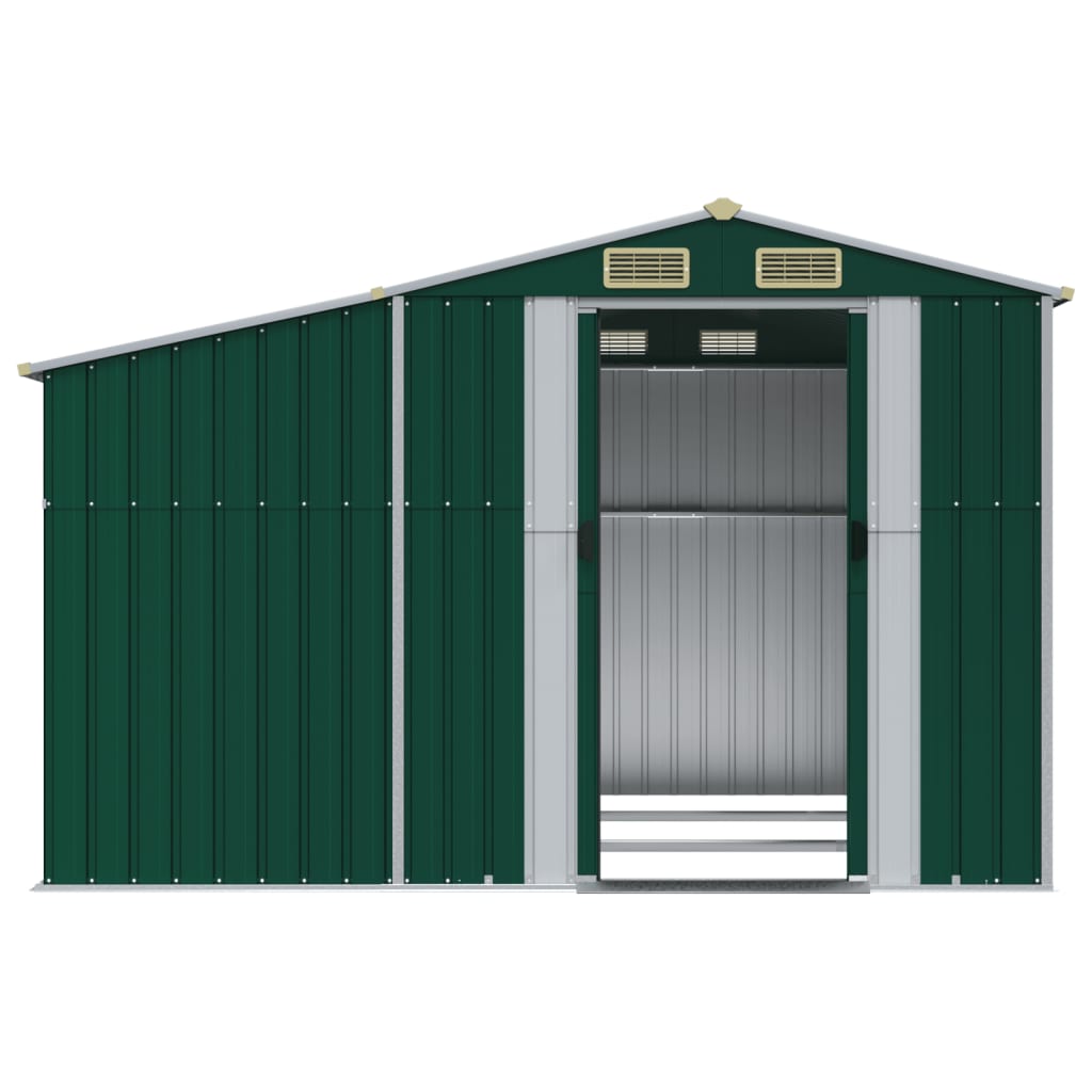 Gerätehaus 277X279X179 Cm Verzinkter Stahl
