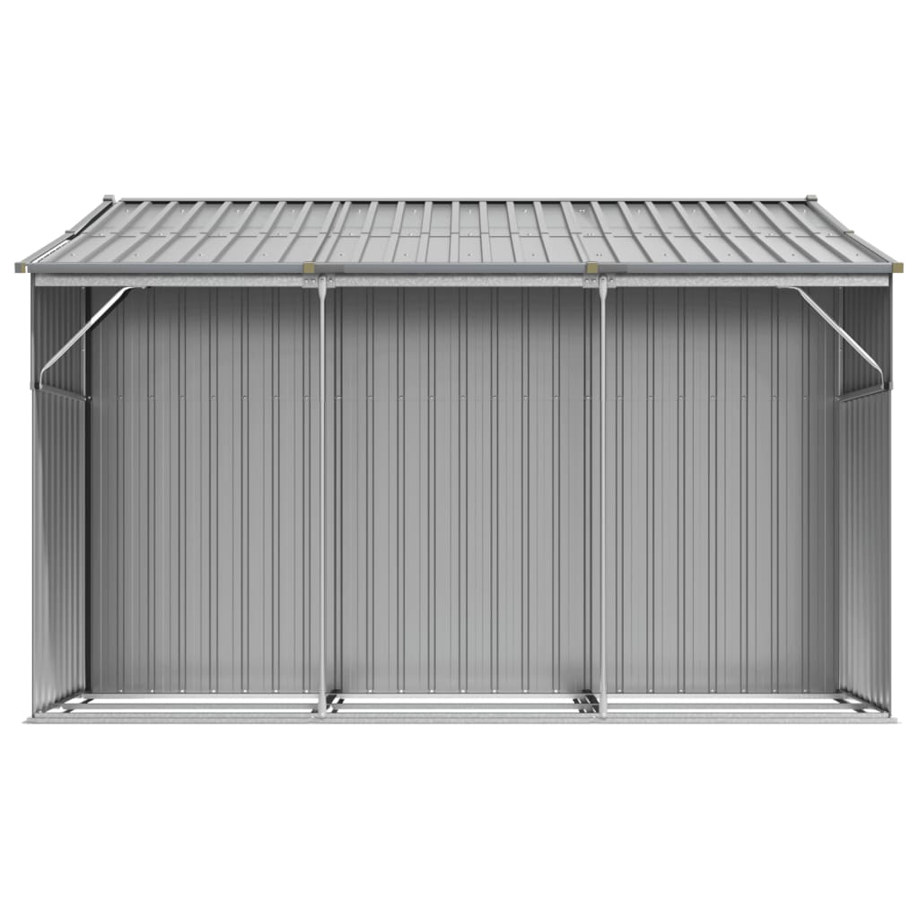 Gerätehaus 277X279X179 Cm Verzinkter Stahl