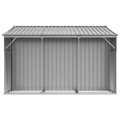Gerätehaus 277X279X179 Cm Verzinkter Stahl