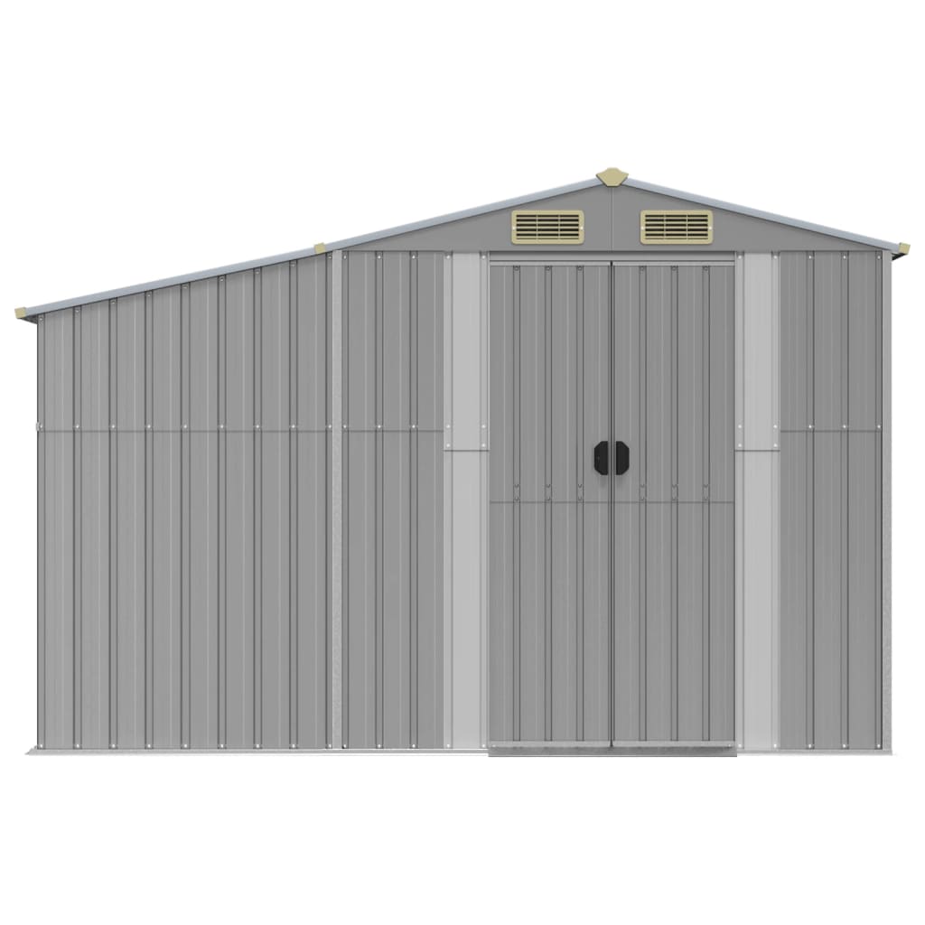 Gerätehaus 277X365,5X179 Cm Verzinkter Stahl
