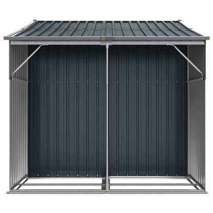 Gerätehaus 277X192,5X179 Cm Verzinkter Stahl