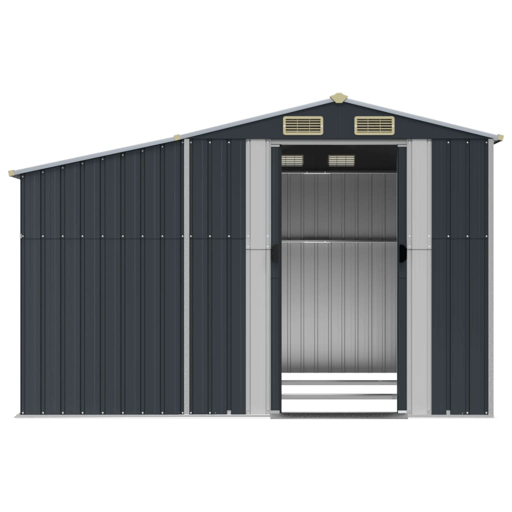 Gerätehaus 277X279X179 Cm Verzinkter Stahl