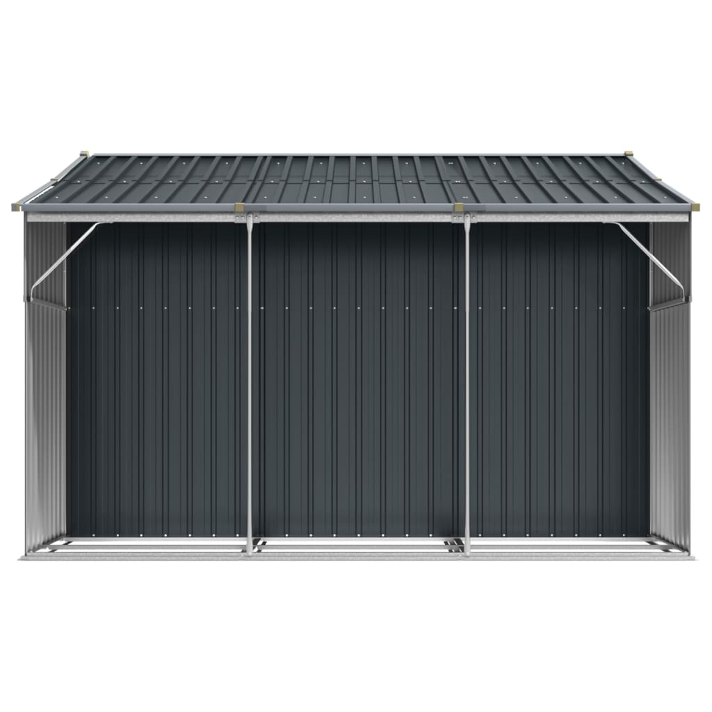 Gerätehaus 277X279X179 Cm Verzinkter Stahl