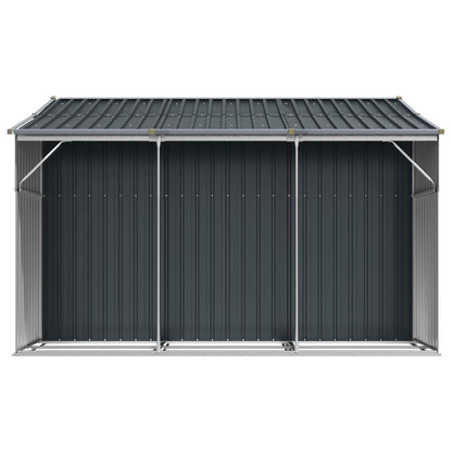 Gerätehaus 277X279X179 Cm Verzinkter Stahl