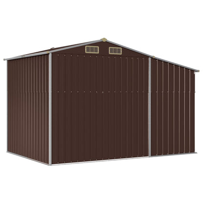 Gerätehaus 277X192,5X179 Cm Verzinkter Stahl