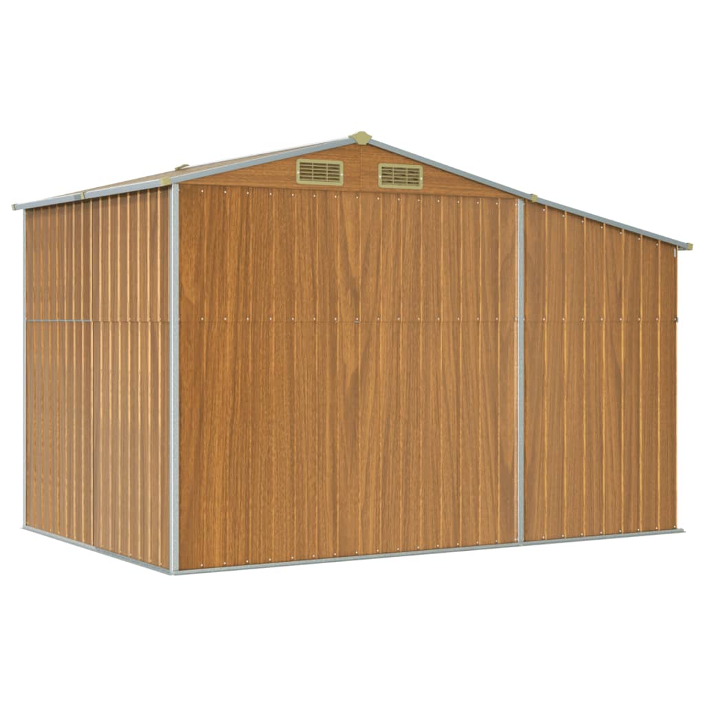 Gerätehaus 277X192,5X179 Cm Verzinkter Stahl