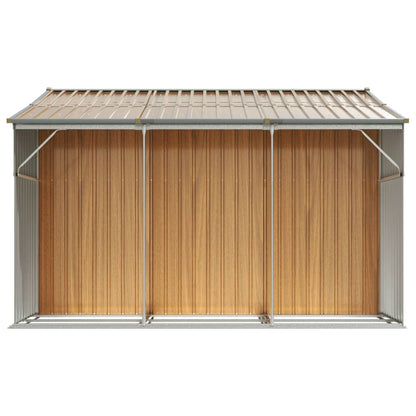 Gerätehaus 277X279X179 Cm Verzinkter Stahl