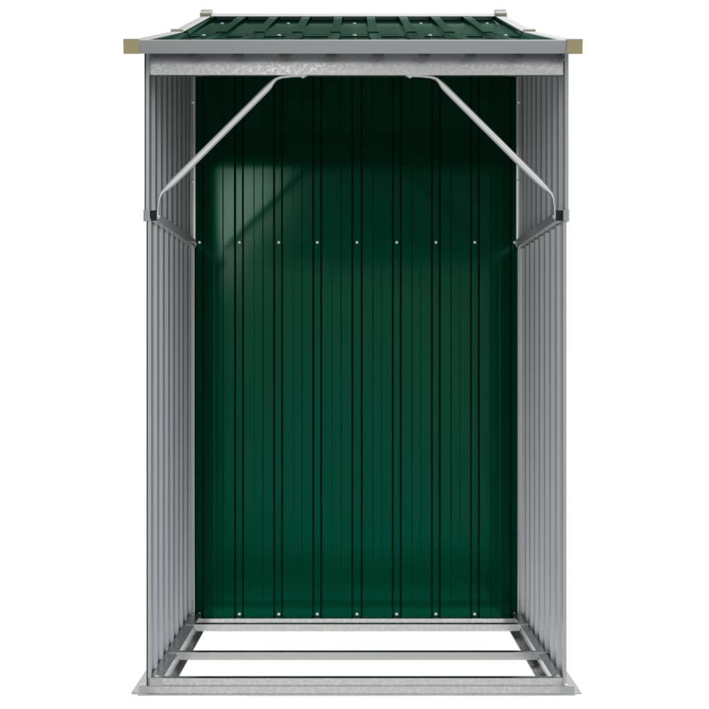 Gerätehaus 277X93X179 Cm Verzinkter Stahl