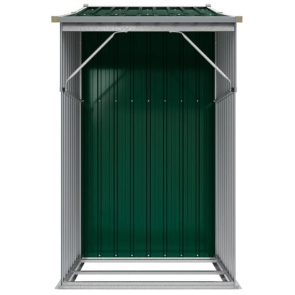 Gerätehaus 277X93X179 Cm Verzinkter Stahl