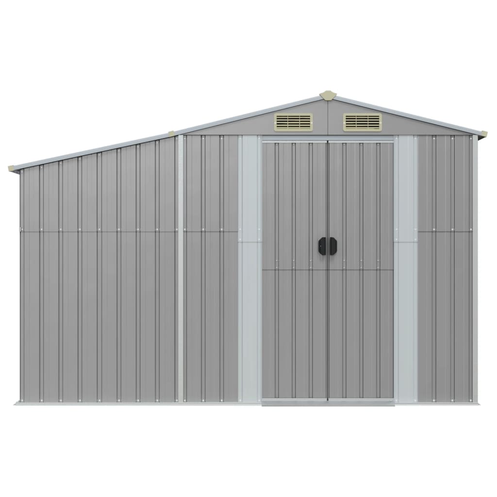 Gerätehaus 277X93X179 Cm Verzinkter Stahl