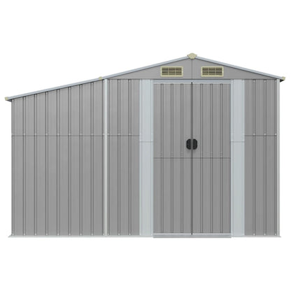 Gerätehaus 277X93X179 Cm Verzinkter Stahl
