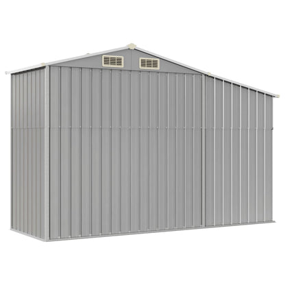 Gerätehaus 277X93X179 Cm Verzinkter Stahl