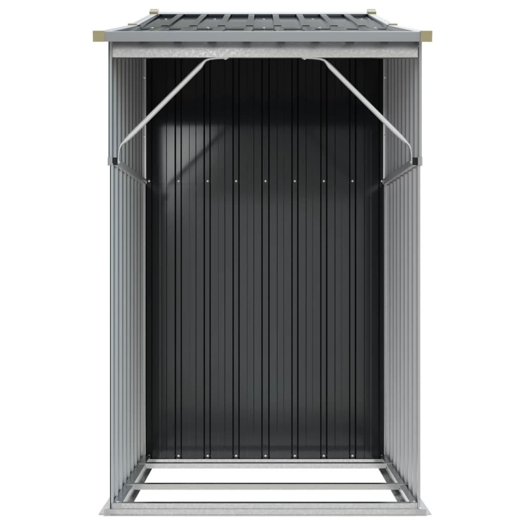 Gerätehaus 277X93X179 Cm Verzinkter Stahl