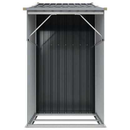 Gerätehaus 277X93X179 Cm Verzinkter Stahl