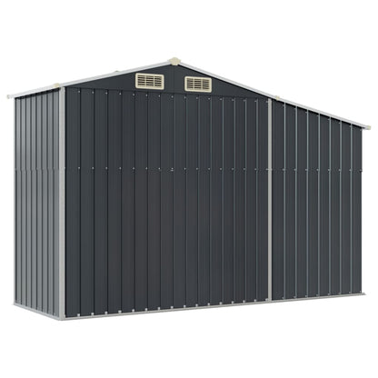 Gerätehaus 277X93X179 Cm Verzinkter Stahl