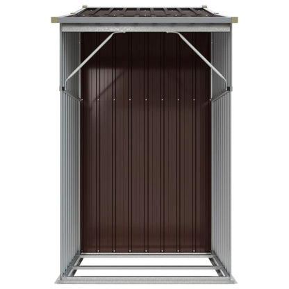 Gerätehaus 277X93X179 Cm Verzinkter Stahl