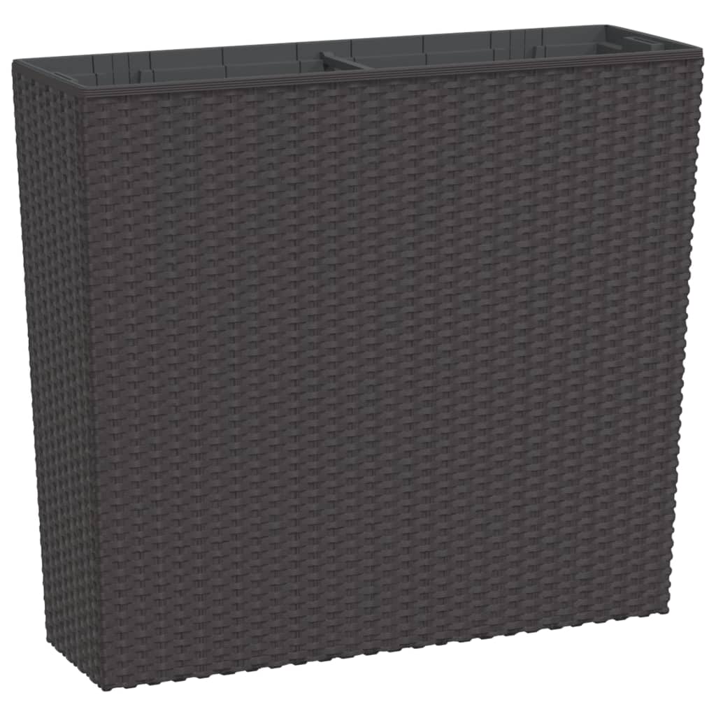 Pflanzkübel Mit Herausnehmbaren Einsatz 12/44 L Pp-Rattan