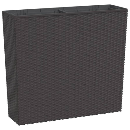 Pflanzkübel Mit Herausnehmbaren Einsatz 12/44 L Pp-Rattan