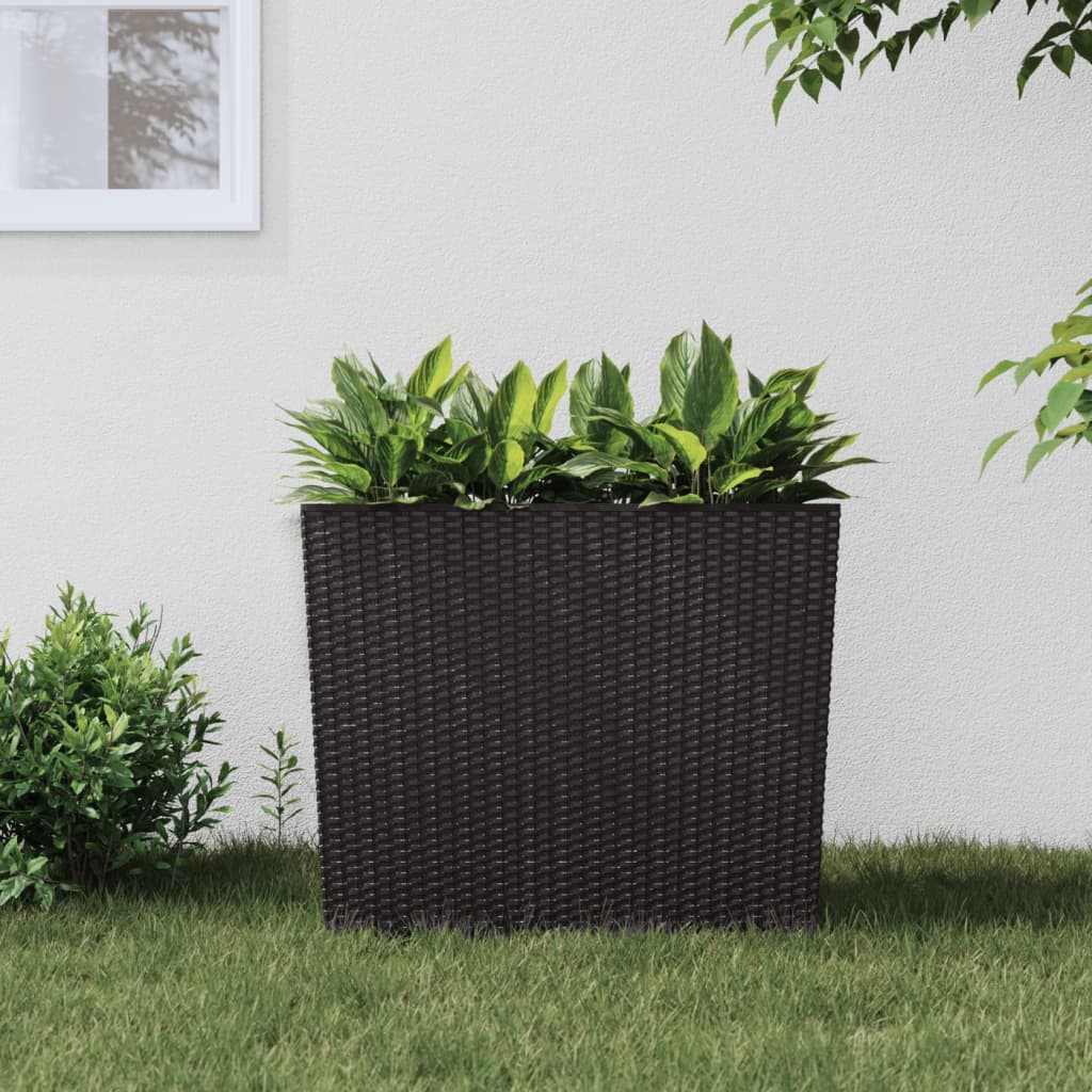 Pflanzkübel Mit Herausnehmbaren Einsatz 12/44 L Pp-Rattan