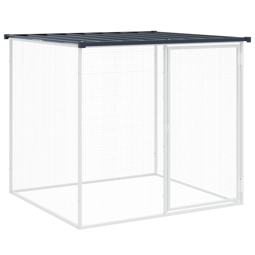 Hühnerkäfig Mit Dach 803X98X90 Cm Verzinkter Stahl
