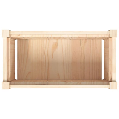 Pflanzkübel 60X31X31 Cm Massivholz Kiefer