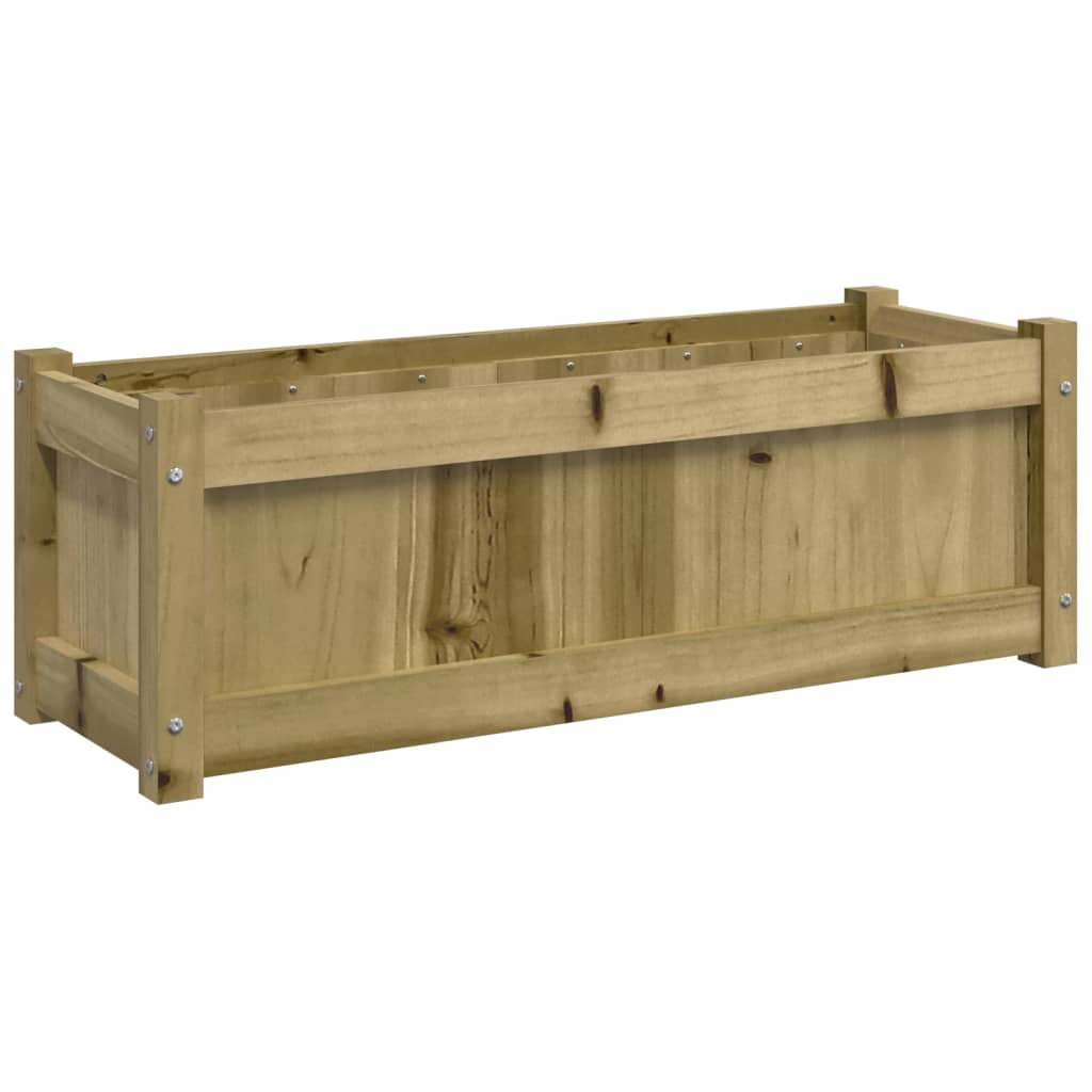 Pflanzkübel 90X31X31 Cm Kiefernholz Imprägniert