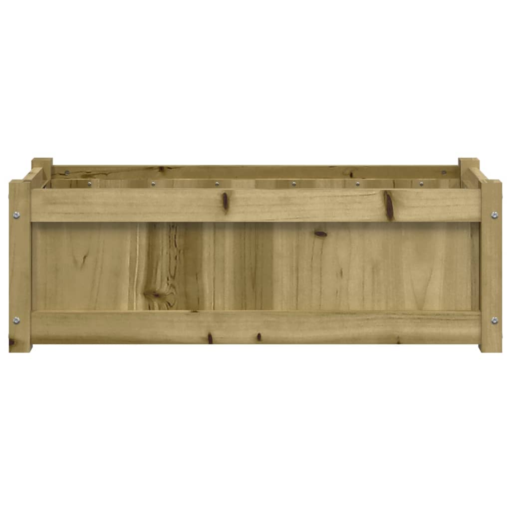 Pflanzkübel 90X31X31 Cm Kiefernholz Imprägniert