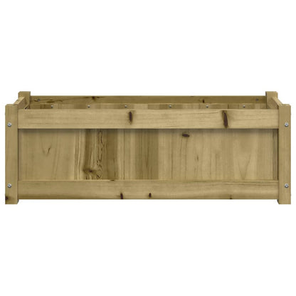 Pflanzkübel 90X31X31 Cm Kiefernholz Imprägniert