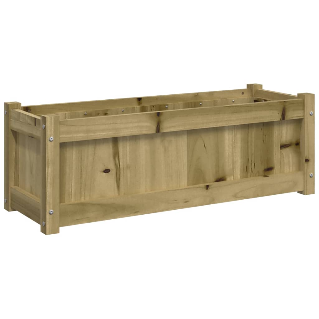 Pflanzkübel 90X31X31 Cm Kiefernholz Imprägniert