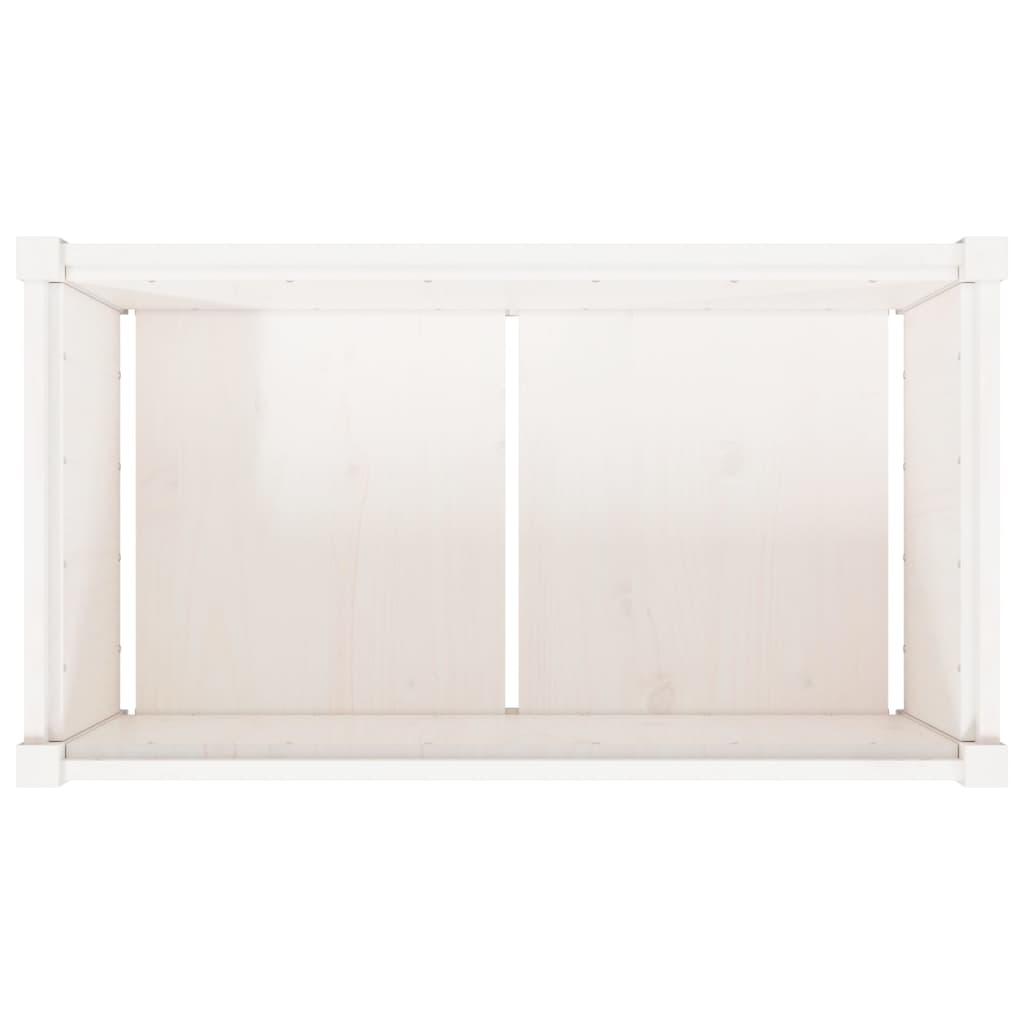 Pflanzkübel 90X50X50 Cm Massivholz Kiefer