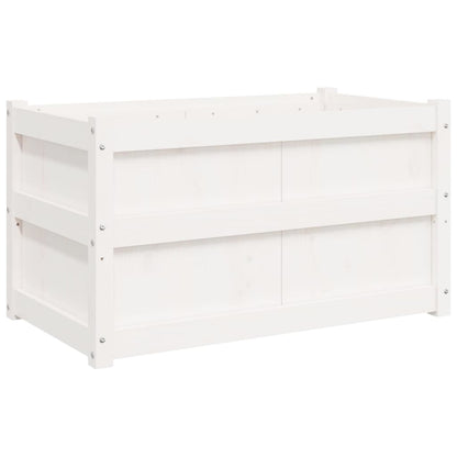 Pflanzkübel 2 Stk. Massivholz Kiefer