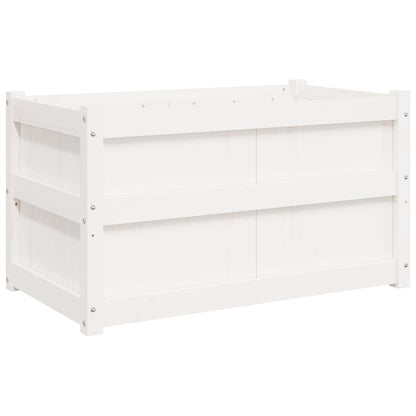 Pflanzkübel 2 Stk. Massivholz Kiefer