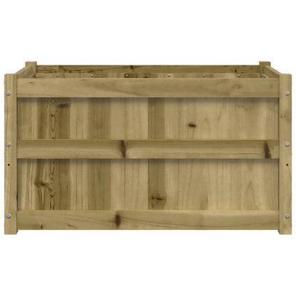 Pflanzkübel 90X50X50 Cm Kiefernholz Imprägniert