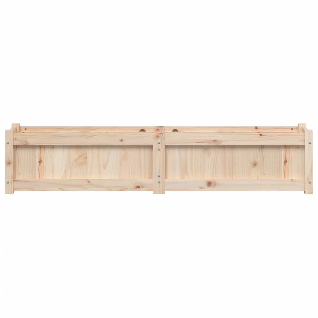 Pflanzkübel 150X31X31 Cm Massivholz Kiefer