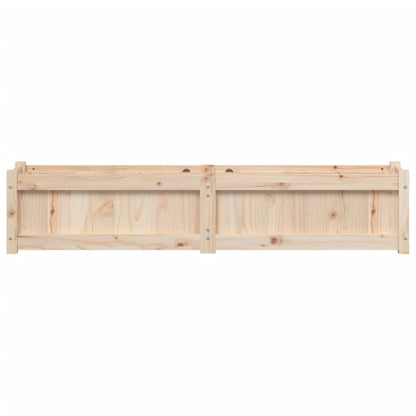Pflanzkübel 150X31X31 Cm Massivholz Kiefer