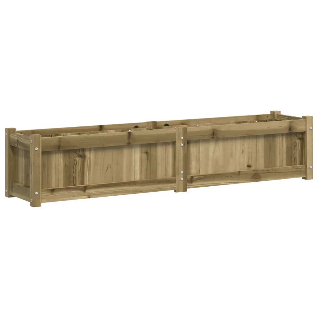 Pflanzkübel 150X31X31 Cm Kiefernholz Imprägniert