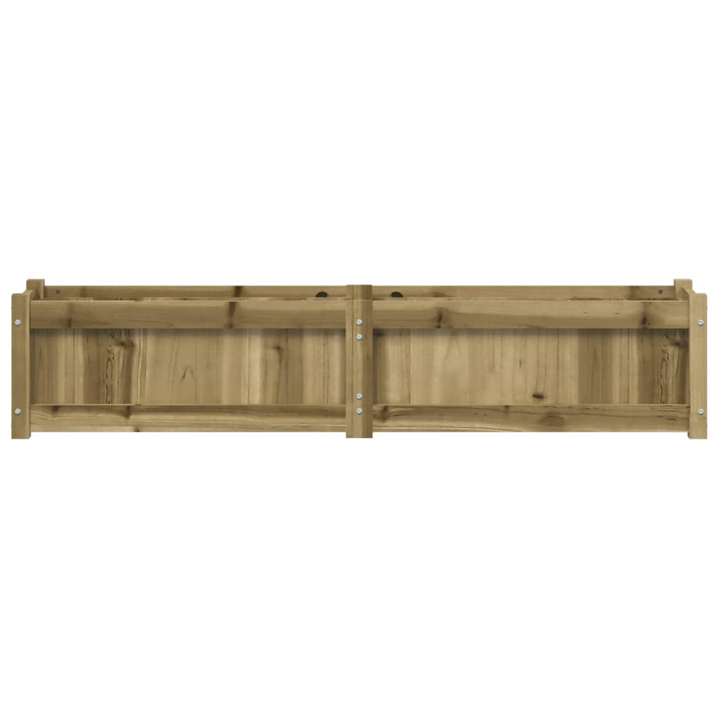 Pflanzkübel 150X31X31 Cm Kiefernholz Imprägniert