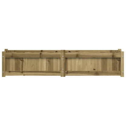 Pflanzkübel 150X31X31 Cm Kiefernholz Imprägniert