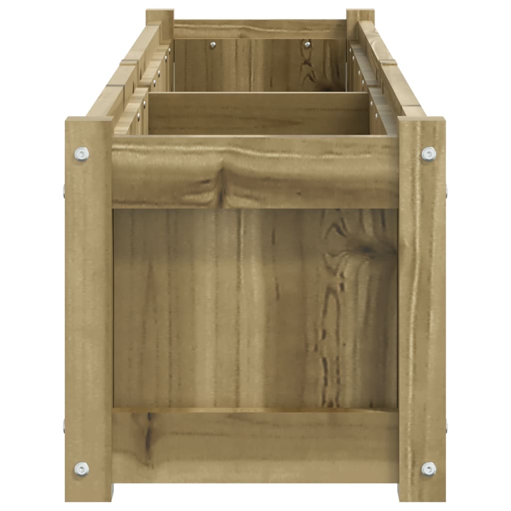 Pflanzkübel 150X31X31 Cm Kiefernholz Imprägniert