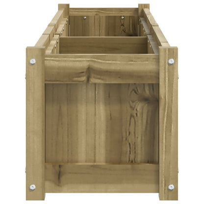 Pflanzkübel 150X31X31 Cm Kiefernholz Imprägniert