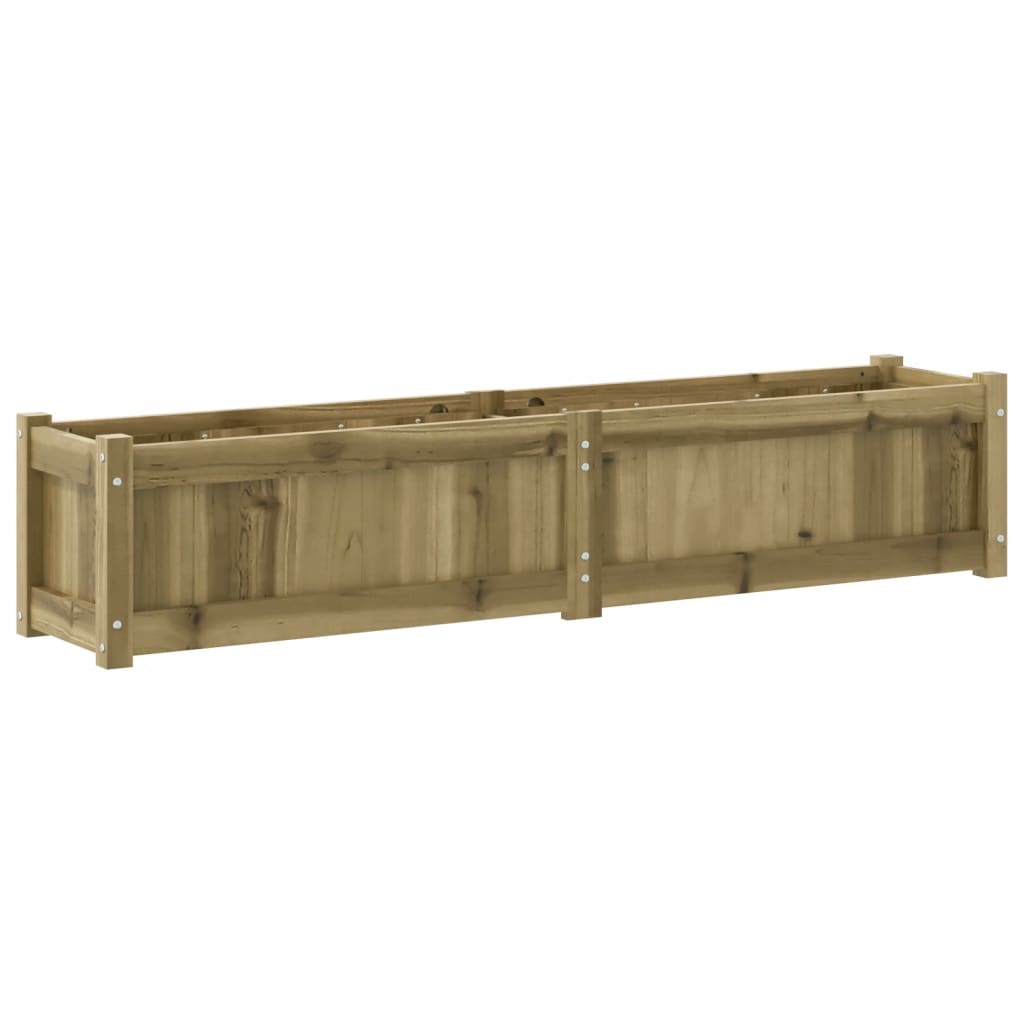 Pflanzkübel 150X31X31 Cm Kiefernholz Imprägniert