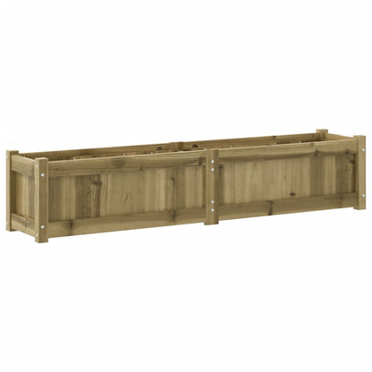 Pflanzkübel 150X31X31 Cm Kiefernholz Imprägniert