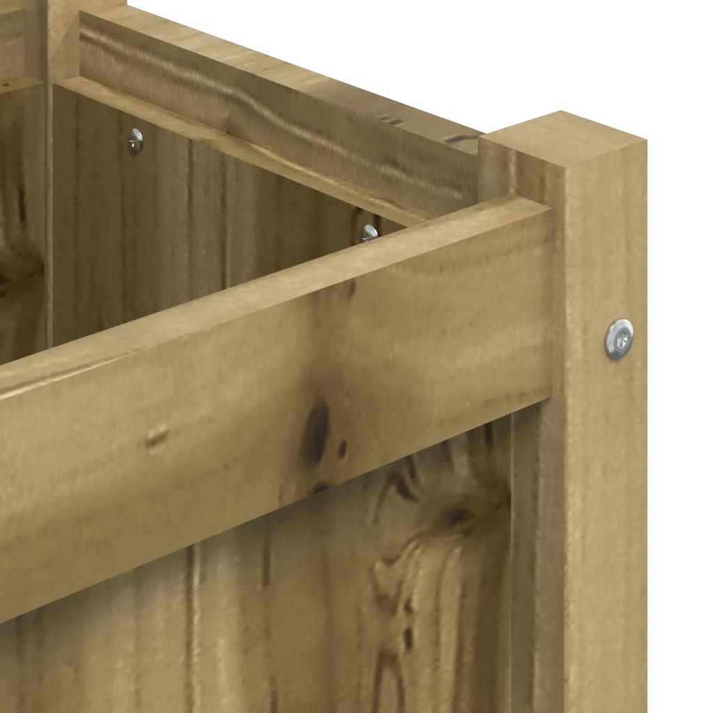 Pflanzkübel 150X31X31 Cm Kiefernholz Imprägniert