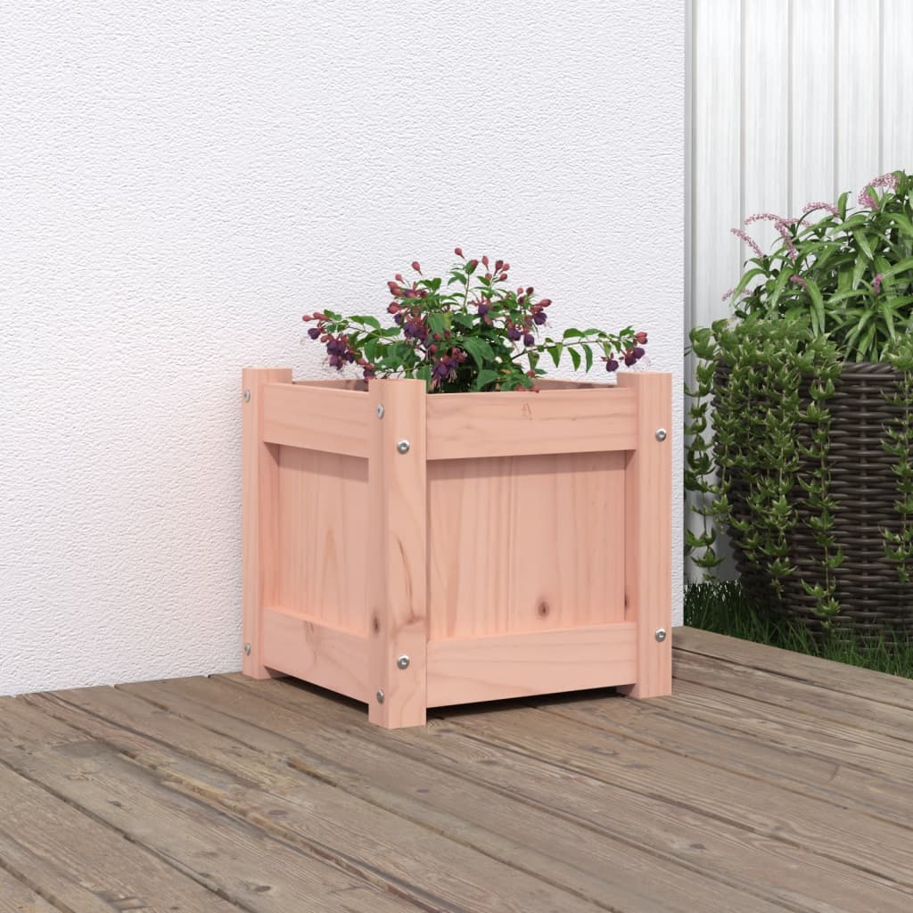Pflanzkübel 31X31X31 Cm Massivholz Douglasie