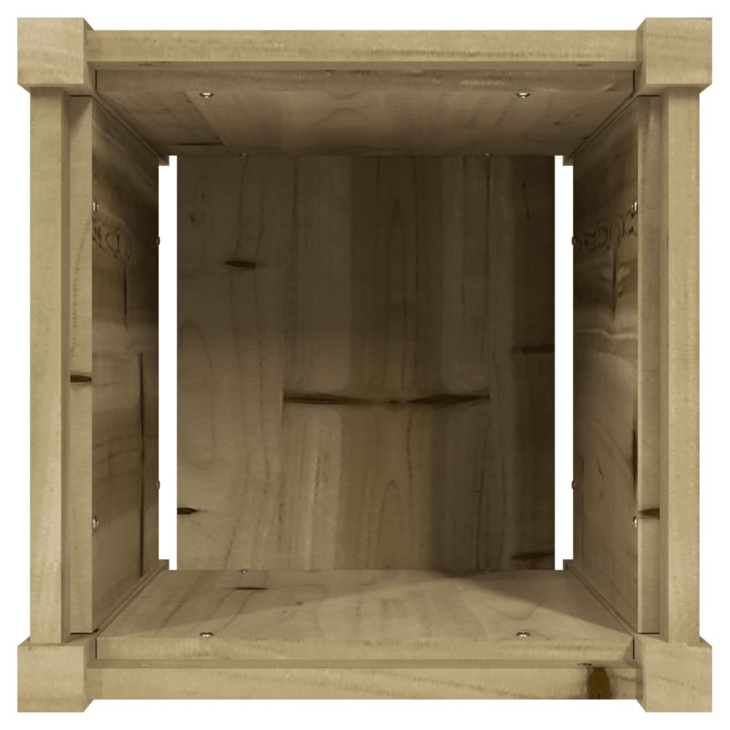 Pflanzkübel 40X40X40 Cm Kiefernholz Imprägniert