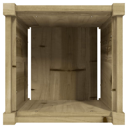 Pflanzkübel 40X40X40 Cm Kiefernholz Imprägniert