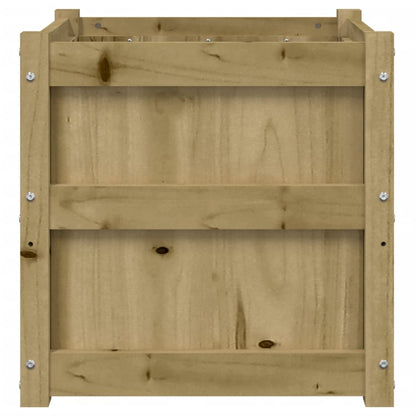 Pflanzkübel 50X50X50 Cm Kiefernholz Imprägniert